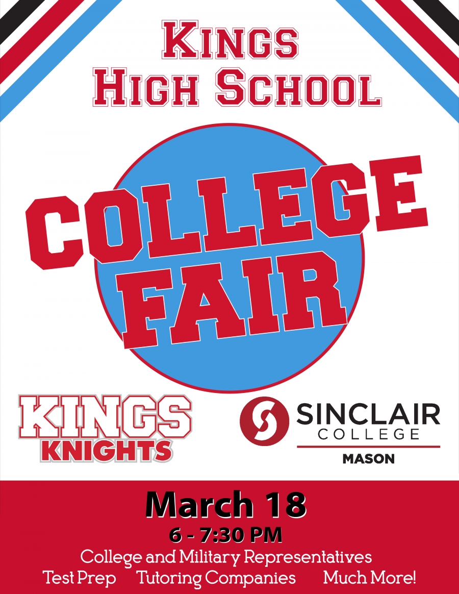 KHS College Fair graphic